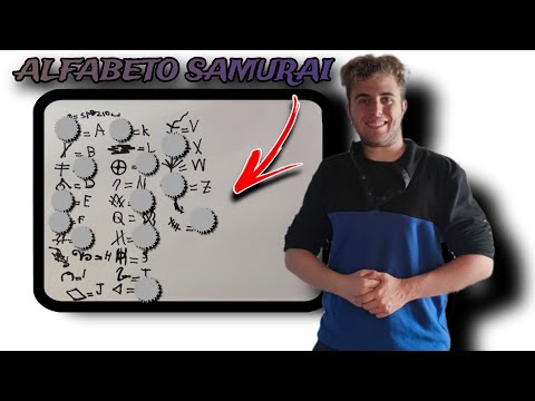 ISOLE Z:ISOLA DEI SAMURAI:CREO L'ALFABETO DEI SAMURAI