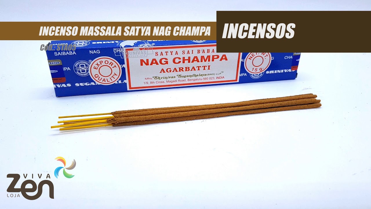 Incenso Massala Satya Nag Champa