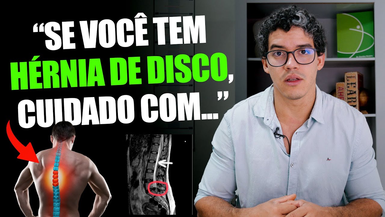 HÉRNIA DE DISCO - PODE FAZER MUSCULAÇÃO?