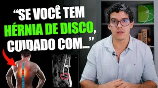 HÉRNIA DE DISCO - PODE FAZER MUSCULAÇÃO?