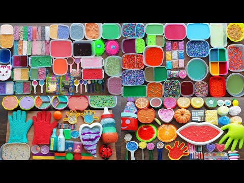 1 Hour Slime Mixing & Relaxing - Izabela Stress ASMR