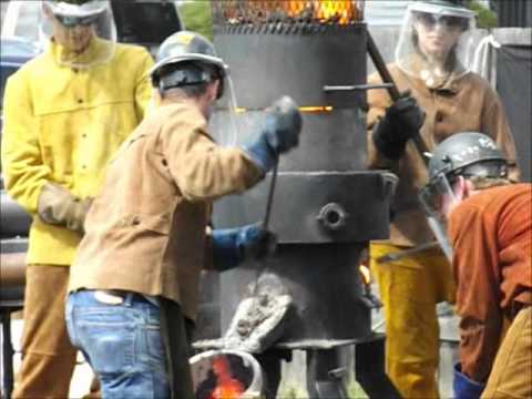 Saugus Iron Works - 2012 Iron Pour
