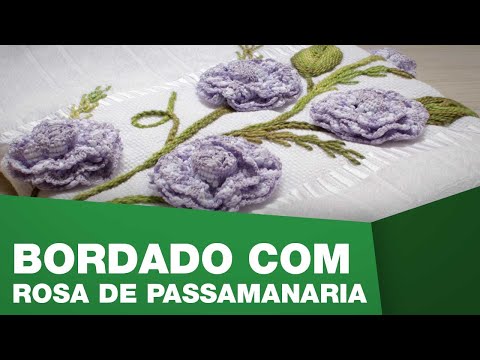 Rosa de passamanaria - Professora Enedina Barbosa