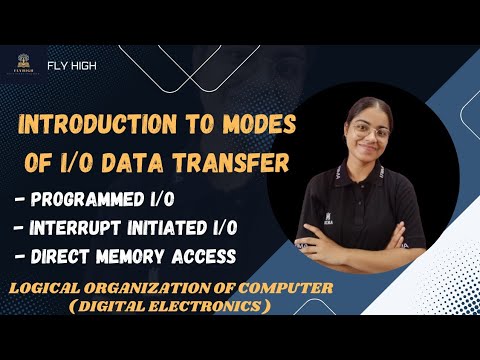 Introduction to Modes of I/O data transfer | Programmed I/O | Interrupt I/O | DMA