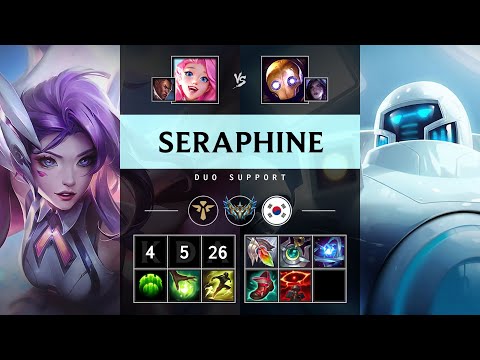Seraphine Support vs Blitzcrank - KR Challenger Patch 25.21