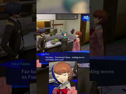 Yukari thinks you're cheating on her with Fuuka in Persona 3 Reload