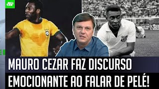 ‘Rei do Futebol é ele, esse título ninguém tira’: Mauro Cezar faz discurso sobre Pelé