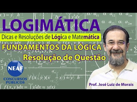 Logimática Fundamentos da Lógica - Resolução de Questão