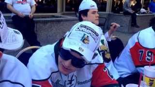 preview picture of video 'Halifax Mooseheads - 2013 Memorial Cup Champions - Autograph Line'