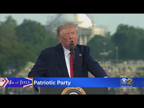 President Trump Holds 'Salute To America' For July 4th