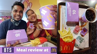 Trying BTS Meal In Patna McDonald's Eng Subtitles || #BTS #Btsmeal #btsarmy #McDonalds #방탄소년단 #맥도날드