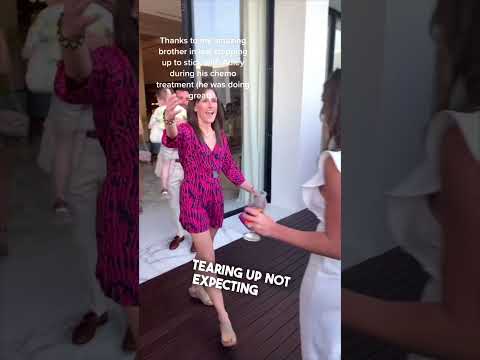 An unexpected wedding surprise ❤️👏