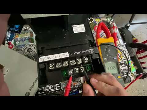 HOW TO TEST IF A VFD ( Variable Frequency Drive ) IS BAD WITH A MULTIMETER