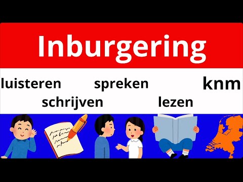 KNM 2026 Luisteren Schrijven Spreken Lezen  #inburgering Luisteren Schrijven Spreken Lezen #NT2