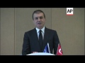 Turkish minister condemns EU resolution