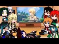 Genshin Impact React To Lumine Part 1 Lumine Harem