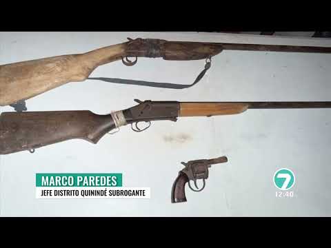 Presuntos integrantes de "Lobos - Chukys" fueron capturados en Quinindé