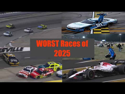 Top 10 WORST Races of 2025