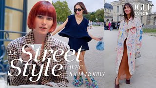 British Vogue's Julia Hobbs breaks down the fashion-forward looks spotted in Paris | Vogue France