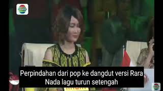 Download lagu Perpindahan lagu dari pop ke dangdut Rara dan Aulia GULA GULA mp3