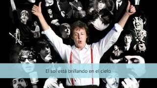 Paul McCartney See you&#39;r sunshine (subtitulado en español)