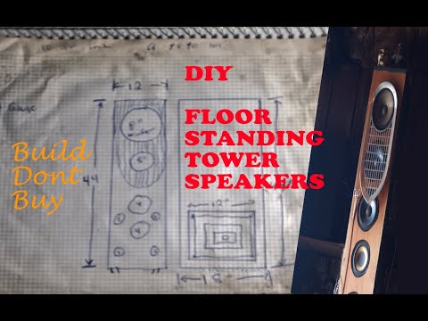 Homebuilt Custom Tower Speakers | DIY Speaker Build