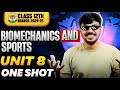 Biomechanics Sports Unit 8 Oneshot Physical Education Class 12 CBSE Boards 2024 25
