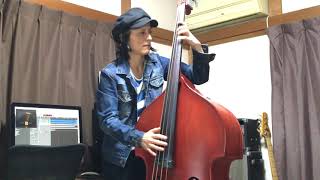 GINA / STRAY CATS (LEE ROCKER) 【DOUBLE BASS COVER】