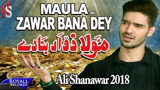 Ali Shanawar  Maula Zawar Bana Dey  2018 / 1440