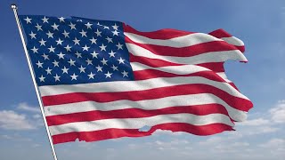 Download lagu Grafik Gerak Stok Bendera AS Robek 4K mp3