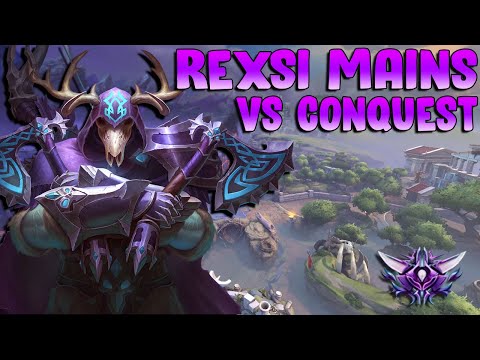 Rexsi mains vs conquest -  ULLR | Masters Ranked Conquest - SMITE