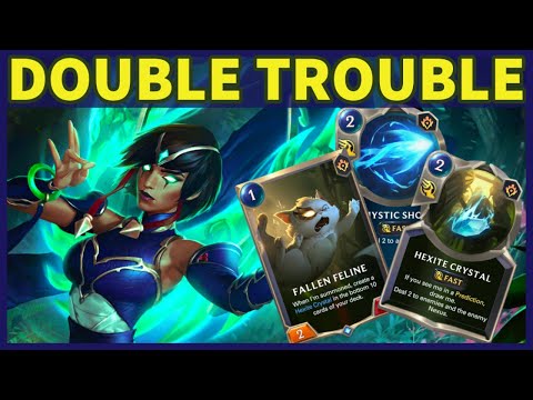 Karma feat. Machine Gun Ezreal  |  Legends Of Runeterra Deck & Gameplay
