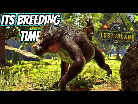 FINALLY GETTING A FEMALE DINOPITHECUS AND WORKING ON THE BASE! || Ark Lost Island Hardcore Ep 4!