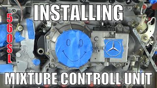 560SL - Montaż regulatora mieszanki paliwowej (Mixture Control Unit)