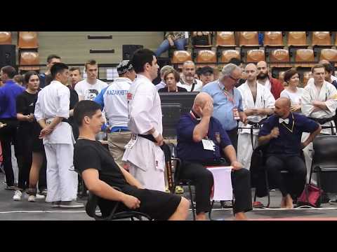 Serj Solomonian (Aut) vs Zoltan Magyar (Hun) 1/4 final European Championship 2019 Rengokai -70 kg