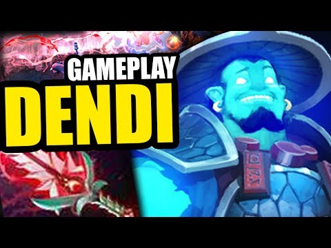 DENDI STORM SPIRIT DOTA 2 PATCH 7.06 NEW META PRO GAMEPLAY
