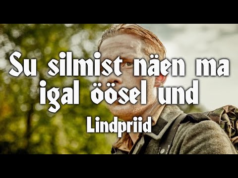 Lindpriid - Su silmist näen ma igal öösel und (Sõnadega)