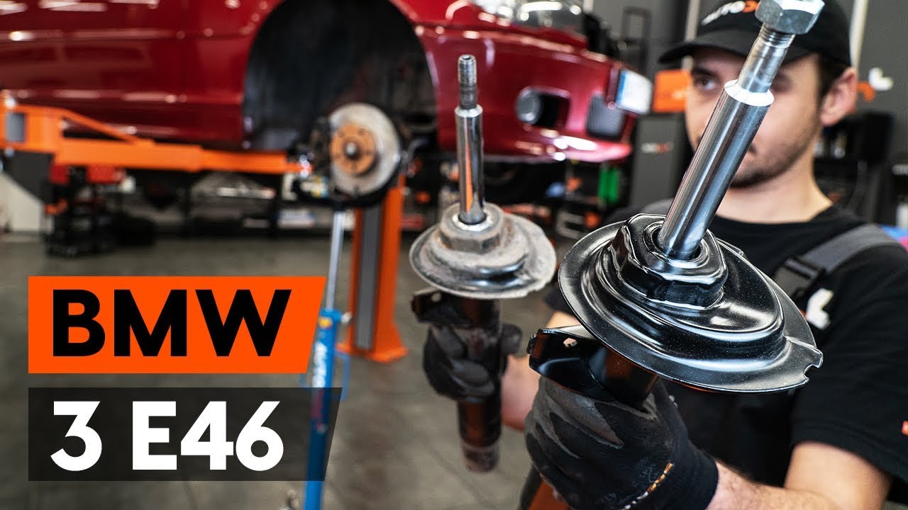 Comment changer : jambe de suspension avant sur BMW E46 cabriolet - Guide de remplacement