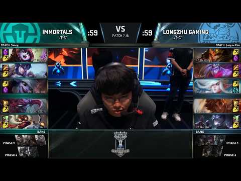 LZ vs IMT highlights | 2017 World Championship Group B Final day | Immortals vs  Longzhu Gaming