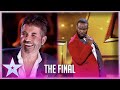 Comedian's Axel Blake FINAL WINNER Performance (Simon Can't Stop Laughing!) | Final BGT 2022