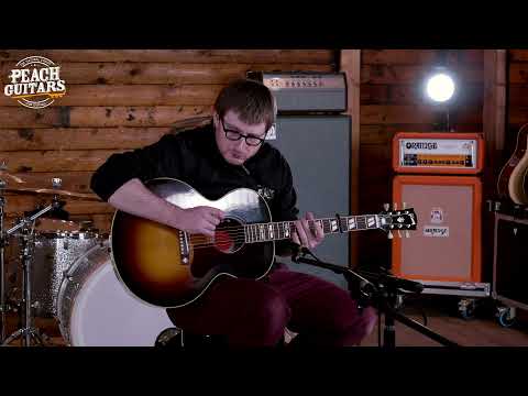 Gibson J-185 Original Vintage Sunburst image 22