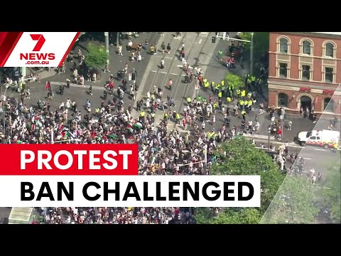 Supreme Court challenge over Herzog protest restrictions | 7NEWS