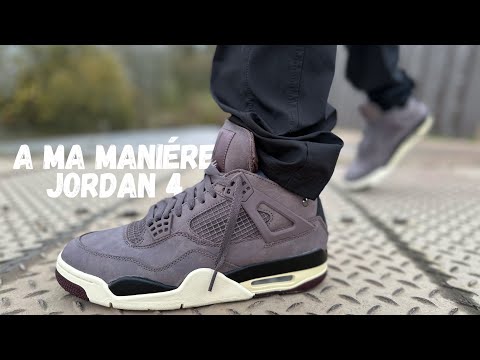 One Small Problem.. Jordan 4 x A Ma Maniere Review & On Foot