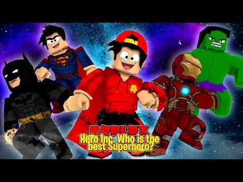 ROBLOX - HERO INC. WHO IS YOUR FAVORITE SUPER HERO?!!