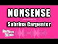 Sabrina Carpenter - Nonsense (Karaoke Version)