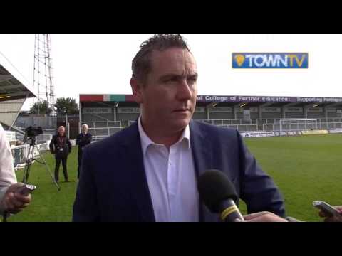 Micky Mellon post Hartlepool away 14/15 - Town TV