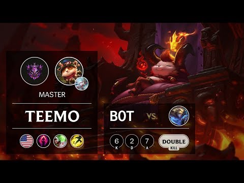 Teemo Bot vs Ezreal - NA Master Patch 9.23
