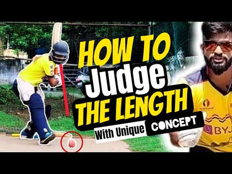 How to Judge LENGTH of the Ball in Batting | Line Length kaise JUDGE karen | With a Unique CONCEPT🔥