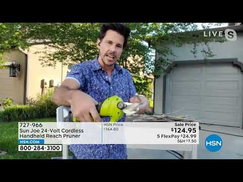 Sun Joe 24Volt Cordless Handheld Reach Pruner