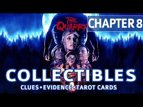 The Quarry - Chapter 8 All Collectible Locations (Clues, Evidence, Tarot Cards)